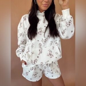 AS Revival COWBOY TAKE ME AWAY 2 PIECE LOUNGE SET Size L/XL